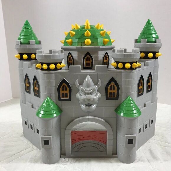 2019 Jakks Nintendo Super‎ Mario Bros Bowser's Castle Playset - Picture 1 of 5